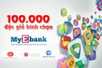 My Ebank vượt mốc 100.000 độc giả bình chọn